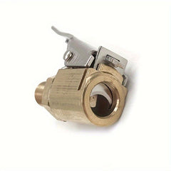 Car Inflation Pump Air Pipe Nozzle Adapter With Pressure Relief Valve