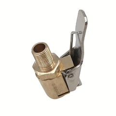 Car Inflation Pump Air Pipe Nozzle Adapter With Pressure Relief Valve