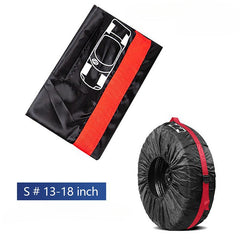 Portable Tire Cover Case Car Spare Tire Cover Storage Bags