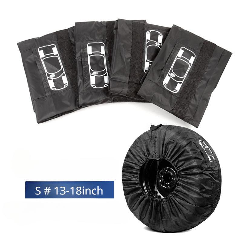 Portable Tire Cover Case Car Spare Tire Cover Storage Bags