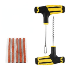 Car Tire Repair Tools Kit With Rubber Strips Tubeless Tyre Puncture Plug Set
