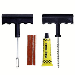 4pcs Car Tire Repair Kit Tubeless Emergency Puncture Repair