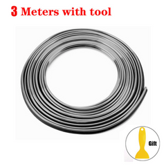 Universal Car Moulding Decoration Flexible Strips 3m 9 84ft