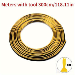 Universal Car Moulding Decoration Flexible Strips 3m 9 84ft