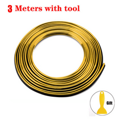 Universal Car Moulding Decoration Flexible Strips 3m 9 84ft