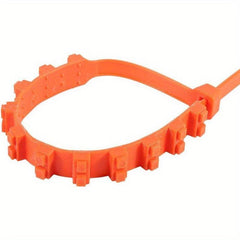 10pcs Snow Tire Chain Car Cable Tire Reusable Non slip Tyer Chain
