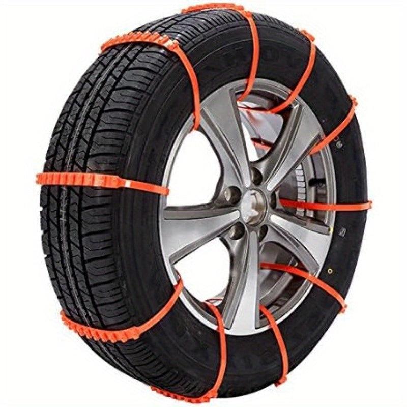 10pcs Snow Tire Chain Car Cable Tire Reusable Non slip Tyer Chain