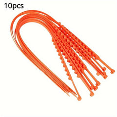 10pcs Snow Tire Chain Car Cable Tire Reusable Non slip Tyer Chain