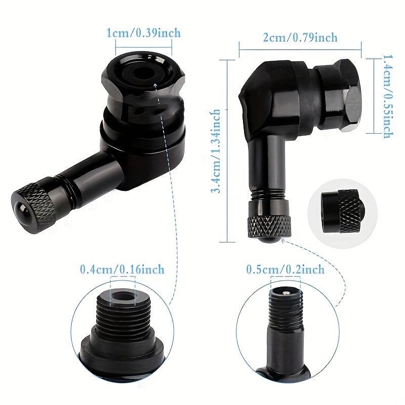 Aluminum Motorcycle Tyre Valve Extension with Adjustable Adaptor