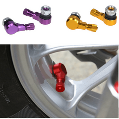 Aluminum Motorcycle Tyre Valve Extension with Adjustable Adaptor