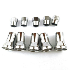 10Pcs Truck Tires Valve Stems Hex Cap Auto Accessories Sleeves