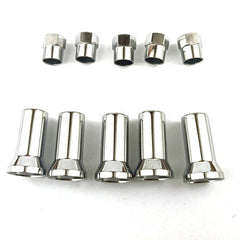 10Pcs Truck Tires Valve Stems Hex Cap Auto Accessories Sleeves