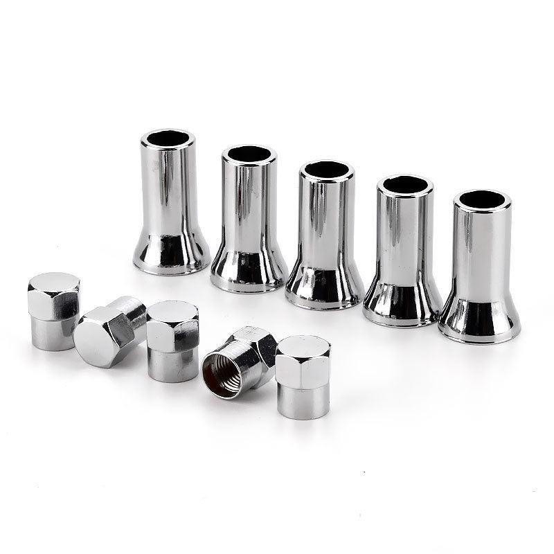 10Pcs Truck Tires Valve Stems Hex Cap Auto Accessories Sleeves