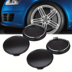 4pcs Universal 63mm Car Wheel Center Hub Cap Cover Set