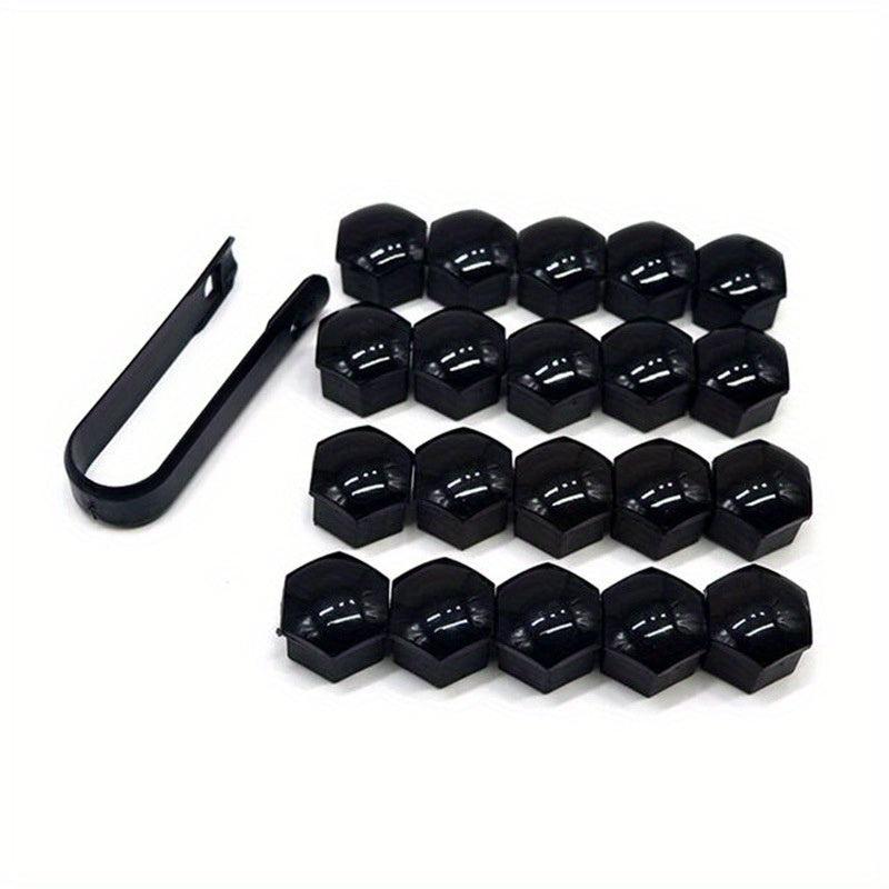 20pcs Wheel Nut Rim Cover 17mm Car Wheel Hub Protection Anti Theft Cap