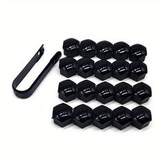 20pcs Wheel Nut Rim Cover 17mm Car Wheel Hub Protection Anti Theft Cap