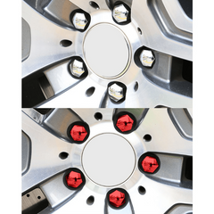 20pcs Wheel Nut Rim Cover 17mm Car Wheel Hub Protection Anti Theft Cap