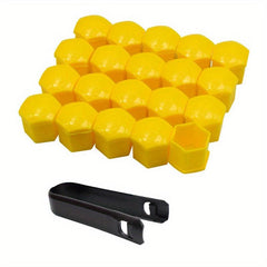 20pcs Wheel Nut Rim Cover 17mm Car Wheel Hub Protection Anti Theft Cap