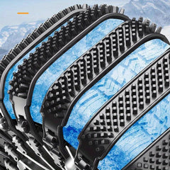 6pcs Car Snow Chains Anti Slip Chain Universal Weather Resistant Tire Snow Chain