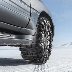 6pcs Car Snow Chains Anti Slip Chain Universal Weather Resistant Tire Snow Chain