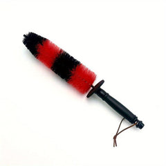 Long Soft Bristle Wheel Brush for Car Detailing