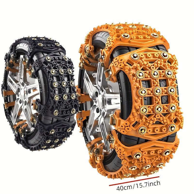 Universal Wide Plate Anti Slip Chain TPU Material Tire Snow Chain