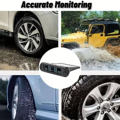 RV TPMS Tire Pressure Monitoring System Solar Wireless TPMS