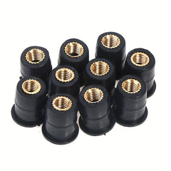 Motorcycle Rubber Expansion Nut Screw Rivet Fastener