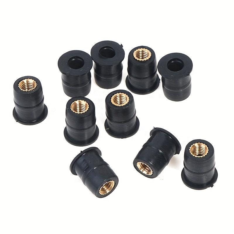 Motorcycle Rubber Expansion Nut Screw Rivet Fastener