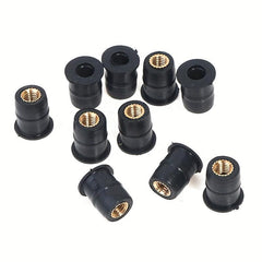 Motorcycle Rubber Expansion Nut Screw Rivet Fastener