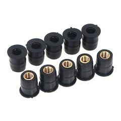 Motorcycle Rubber Expansion Nut Screw Rivet Fastener