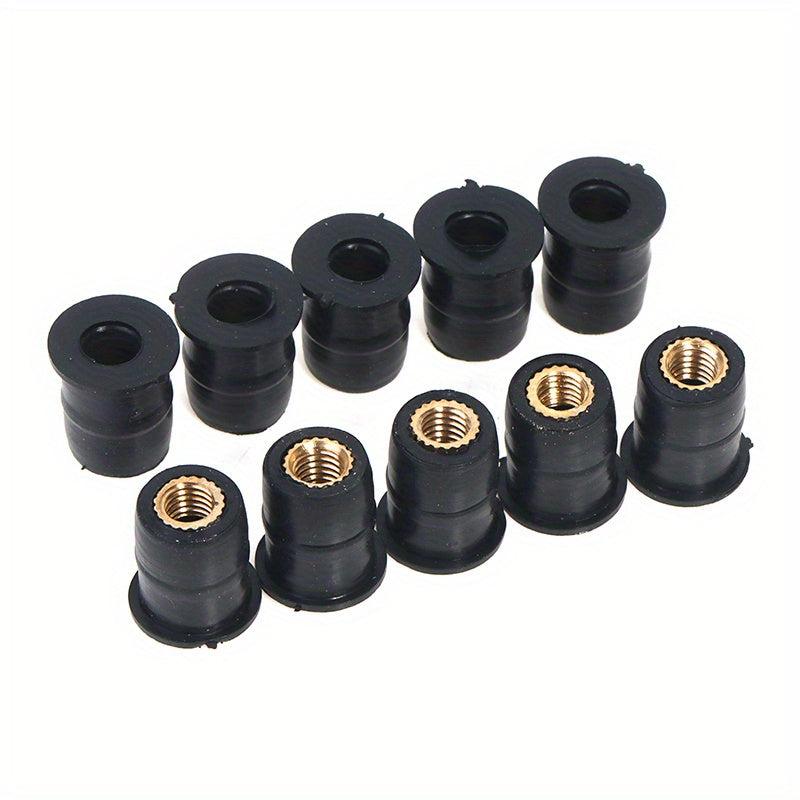 Motorcycle Rubber Expansion Nut Screw Rivet Fastener