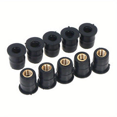 Motorcycle Rubber Expansion Nut Screw Rivet Fastener
