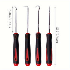 Car Repair 4pc Set Pull Hook Gravel Cleaning Tools