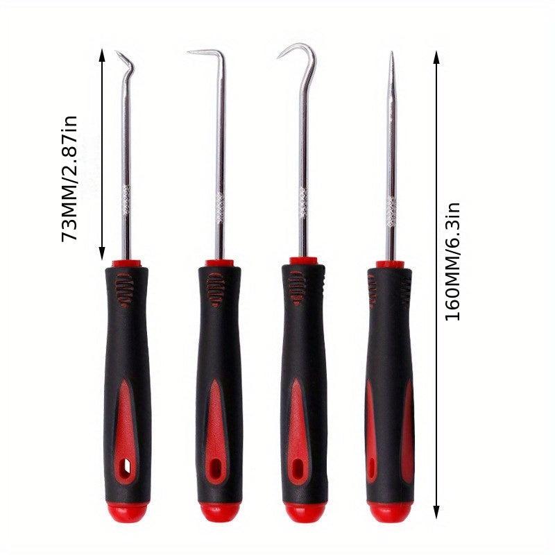 Car Repair 4pc Set Pull Hook Gravel Cleaning Tools