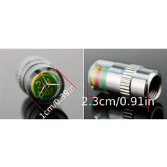 4pcs Car Tire Pressure Indicator Monitoring Valve Cap Sensor