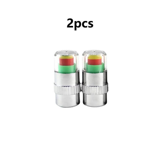4pcs Car Tire Pressure Indicator Monitoring Valve Cap Sensor