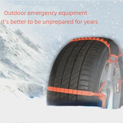 Car Plastic Anti slip Chain Tire Anti slip Ties Snow Mud Emergency Anti slip Cha