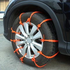 Car Plastic Anti slip Chain Tire Anti slip Ties Snow Mud Emergency Anti slip Cha