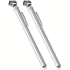 Stainless Steel Tire Pressure Gauge 10-75PSI 1 Pack