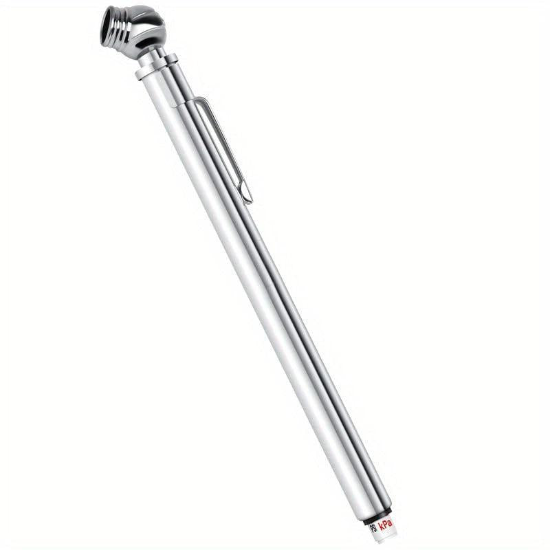 Stainless Steel Tire Pressure Gauge 10-75PSI 1 Pack