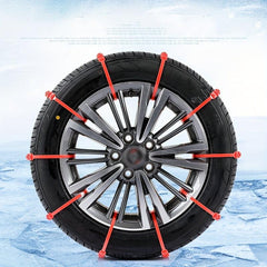 10pcs Anti Skid Snow Chains Car Winter Tire Wheels Chains