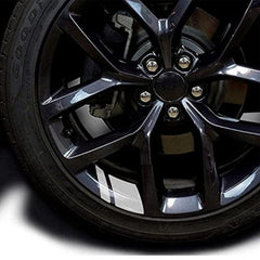 4pcs Reflective Wheel Rim Decals 45-53 Size Car Accessories