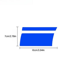 4pcs Reflective Wheel Rim Decals 45-53 Size Car Accessories