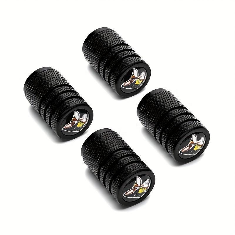 4pcs Car Wheel Valve Core Dustproof Protection Caps