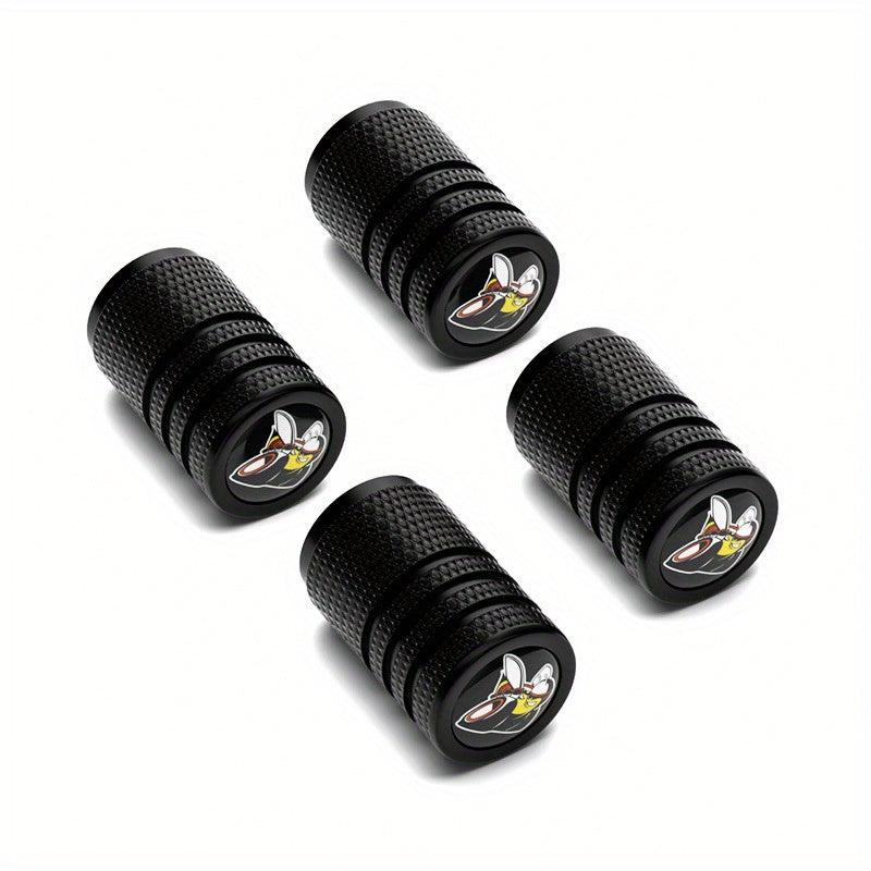 4pcs Car Wheel Valve Core Dustproof Protection Caps