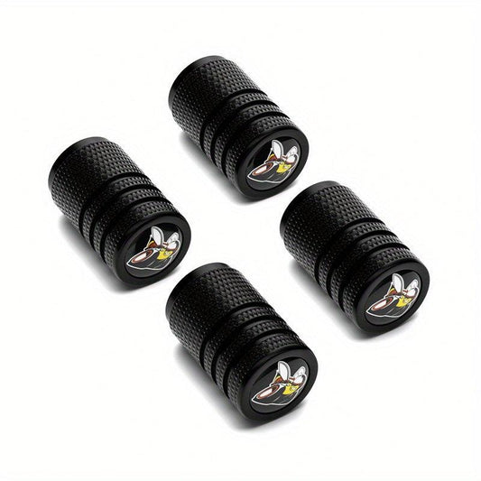 4pcs Car Wheel Valve Core Dustproof Protection Caps