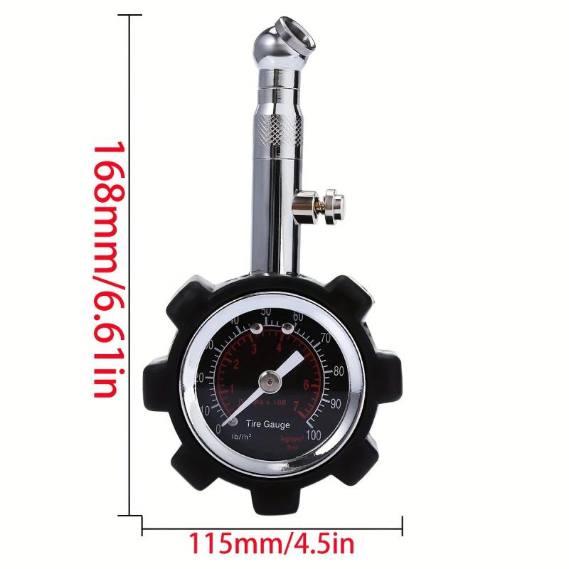 Accurate Tire Pressure Gauge 0-100 PSI for Safety