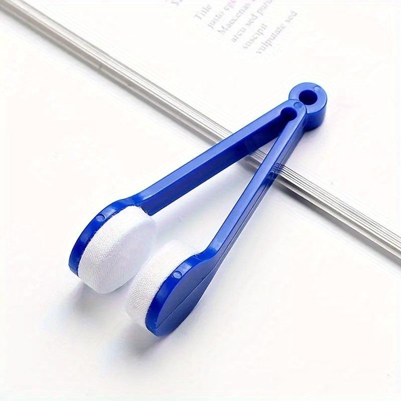 5pcs Glasses Cleaning Rub Eyeglass Sunglasses Microfiber Cleaner Brushes