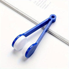 5pcs Glasses Cleaning Rub Eyeglass Sunglasses Microfiber Cleaner Brushes